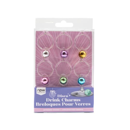 Disco Drink Charms